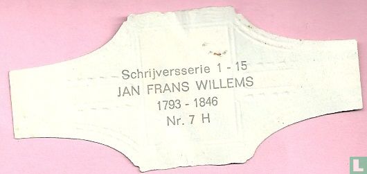 Jan Frans Willems 1793-1846 - Image 2