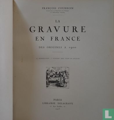 La Gravure en France des origines a 1900 - Image 3