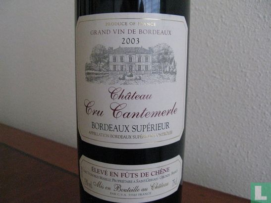 Chateau Cantemerle 2003  - Afbeelding 1