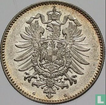 Empire allemand 1 mark 1874 (G) - Image 2