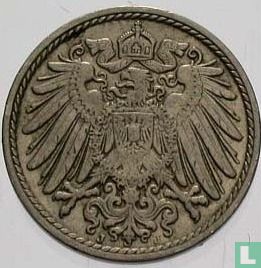 German Empire 5 pfennig 1905 (J) - Image 2