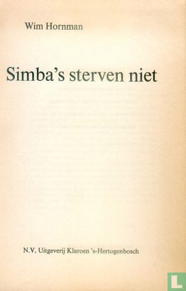 Simba's sterven niet - Image 2