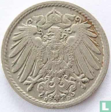 German Empire 5 pfennig 1914 (D) - Image 2