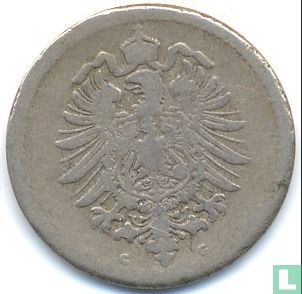 Empire allemand 5 pfennig 1888 (G) - Image 2
