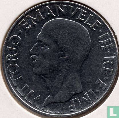 Italië 1 lira 1940 (magnetisch) - Afbeelding 2