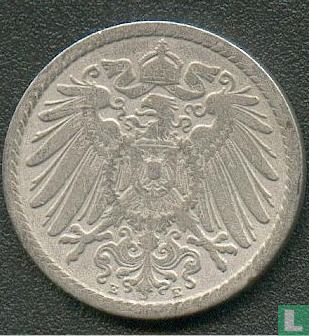 Deutsches Reich 5 Pfennig 1899 (E) - Bild 2