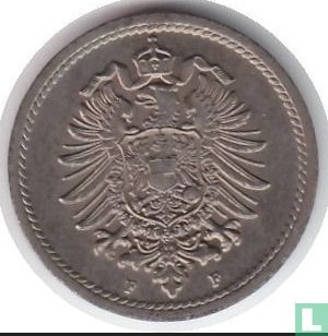Empire allemand 5 pfennig 1874 (F) - Image 2
