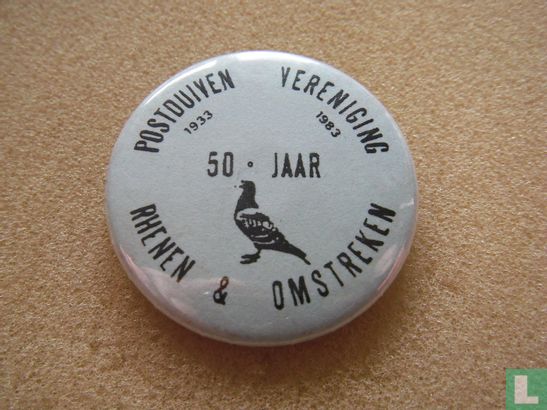 50 jaar Postduivenvereniging Rhenen eo