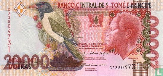 Sao Tome and Principe 20,000 Dobras - Image 1