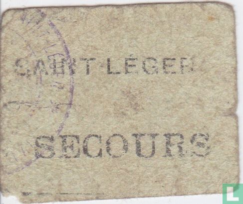 Saint-Léger 25 Centiemen ND (~1916) - Afbeelding 2