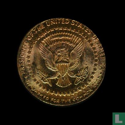 Verenigde Staten Gouden penning ter nagedachtenis aan JFK - Afbeelding 1