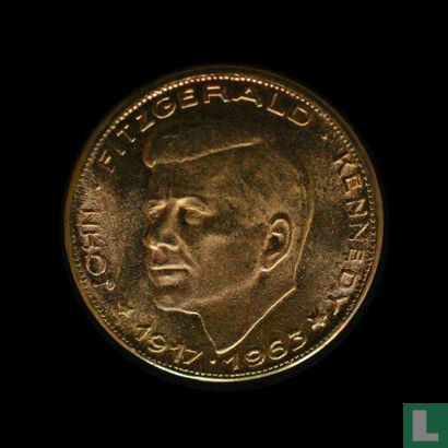 Verenigde Staten Gouden penning ter nagedachtenis aan JFK - Afbeelding 2