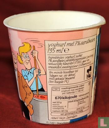 Suske en Wiske yoghurt aardbeien beker - Image 2