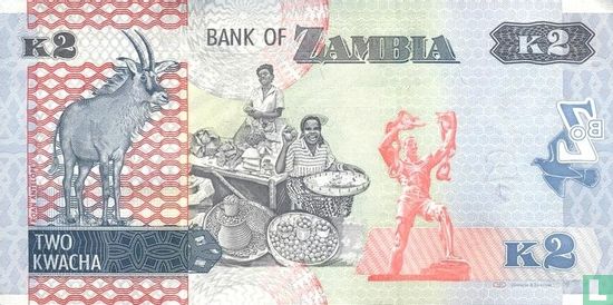 Zambia 2 Kwacha 2012 - Afbeelding 2