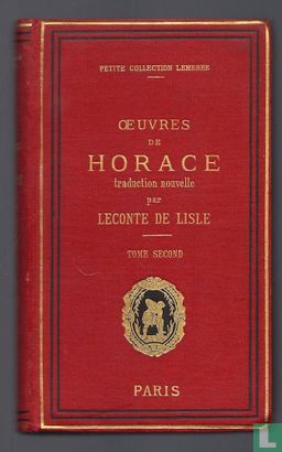 oeuvres de Horace - Afbeelding 1