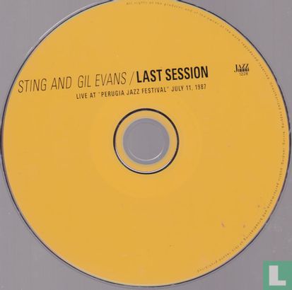 Sting and Gil Evans/Last session  - Image 3