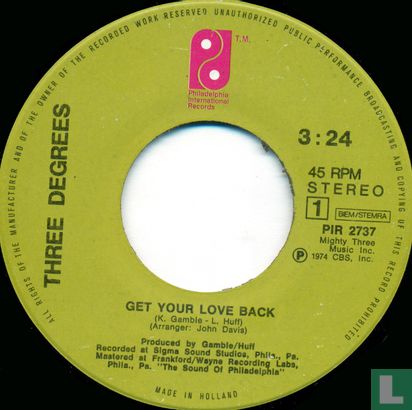 Get Your Love Back - Image 3