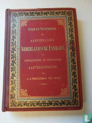 Stam- en wapenboek van aanzienlijke Nederlandsche familien I - Image 1