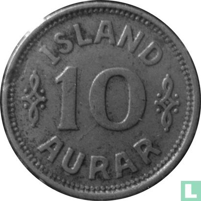Islande 10 aurar 1925 - Image 2