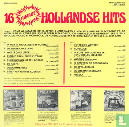 16 Nieuwe Hollandse hits - Image 2