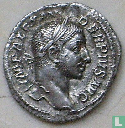 Roman Emperor Emperor Severus Alexander Denarius of 231 ad. - Image 1