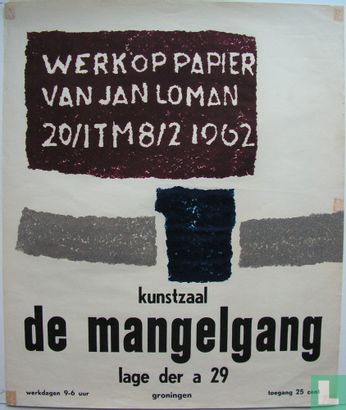Werk op papiervan Jan Loman.