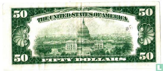 United States 50 dollars 1934 - Image 2