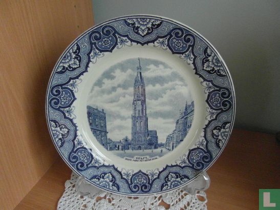 Sierbord - "Delft" - Mooi Nederland - Société Céramique - Afbeelding 1