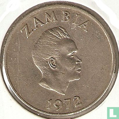 Zambia 20 ngwee 1972 - Image 1