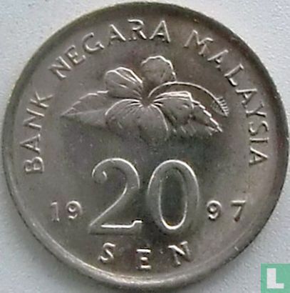 Malaisie 20 sen 1997 - Image 1