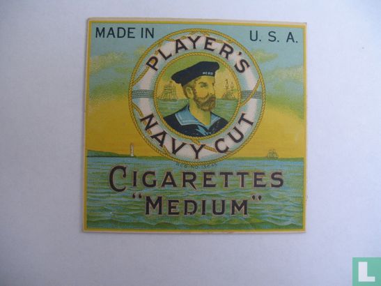 Player's Navy Cut Cigarettes "Medium" - Afbeelding 1