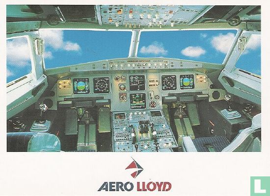 Aero Lloyd - Airbus A-320 (cockpit)
