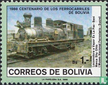Centenaire des chemins de fer de Bolivie