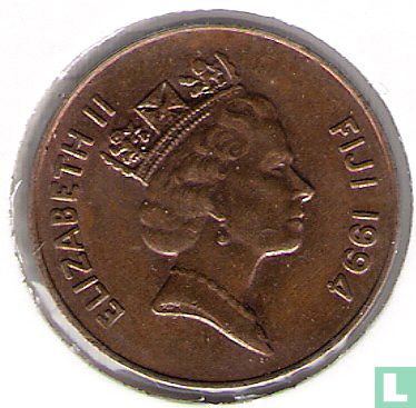 Fiji 2 cents 1994 - Afbeelding 1