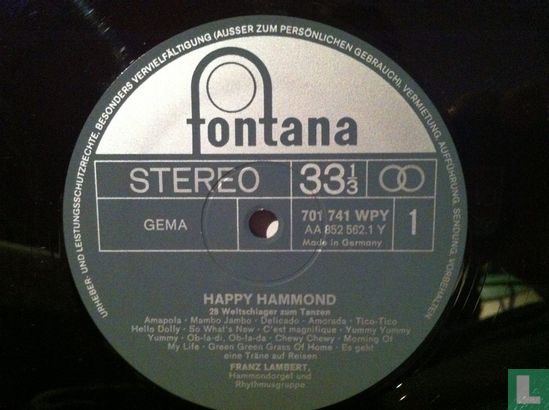 Happy Hammond - Image 3