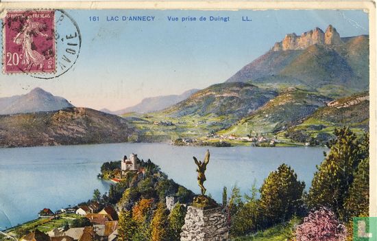 Lac d'Annecy - Vue prise de Duingt