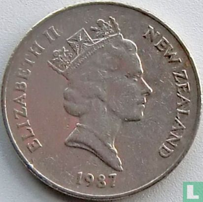 Nieuw-Zeeland 20 cents 1987 - Afbeelding 1