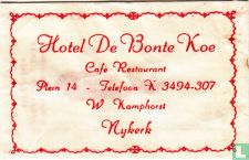 Hotel De Bonte Koe Café Restaurant