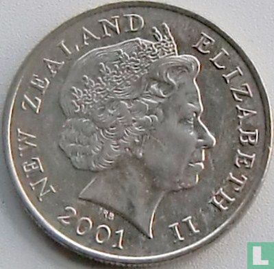 New Zealand 50 cents 2001 - Image 1