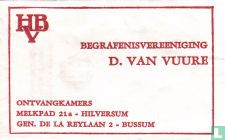 Begrafenisvereeniging D. van Vuure - HBV