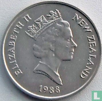 New Zealand 10 cents 1988 - Image 1