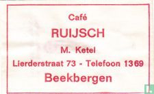 Café Ruijsch