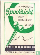 Bondshotel Spoorzicht Café Restaurant