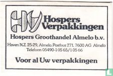 Hospers Groothandel Almlo B.V.