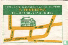 Hotel Cafe Restaurant annex Slijterij F. Minnesma