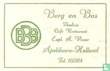 Berg en Bos Theehuis Café Restaurant