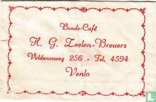 Bonds Café H.G. Zeelen Breuers