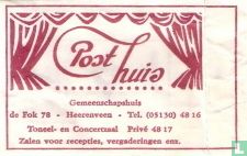 Post huis Gemeenschapshuis