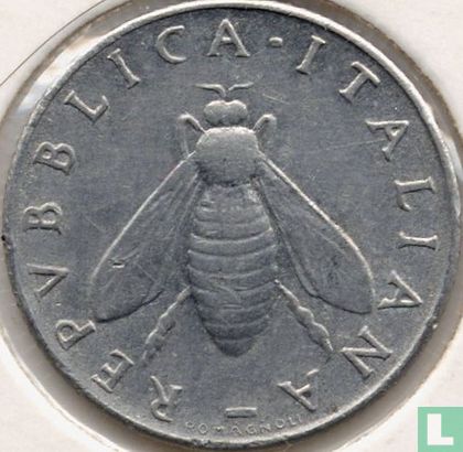 Italien 2 Lire 1954 - Bild 2