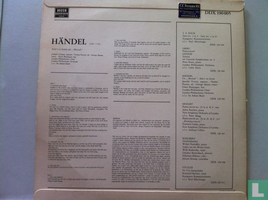Händel aria's en koren uit Messiah - Image 2